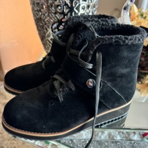 Style & Co. Shoes - Style & CO black suede boots
